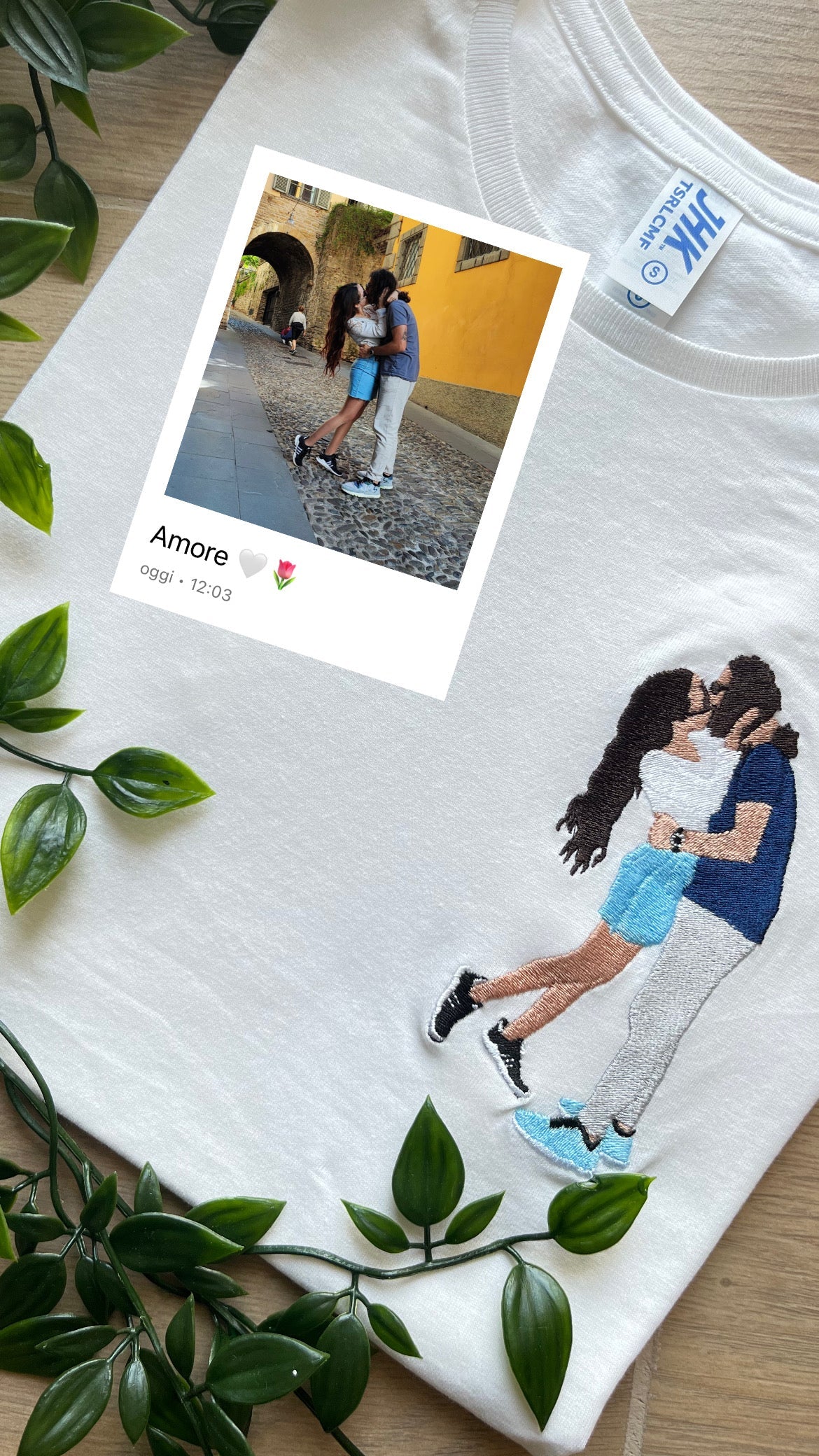 T-shirt con foto