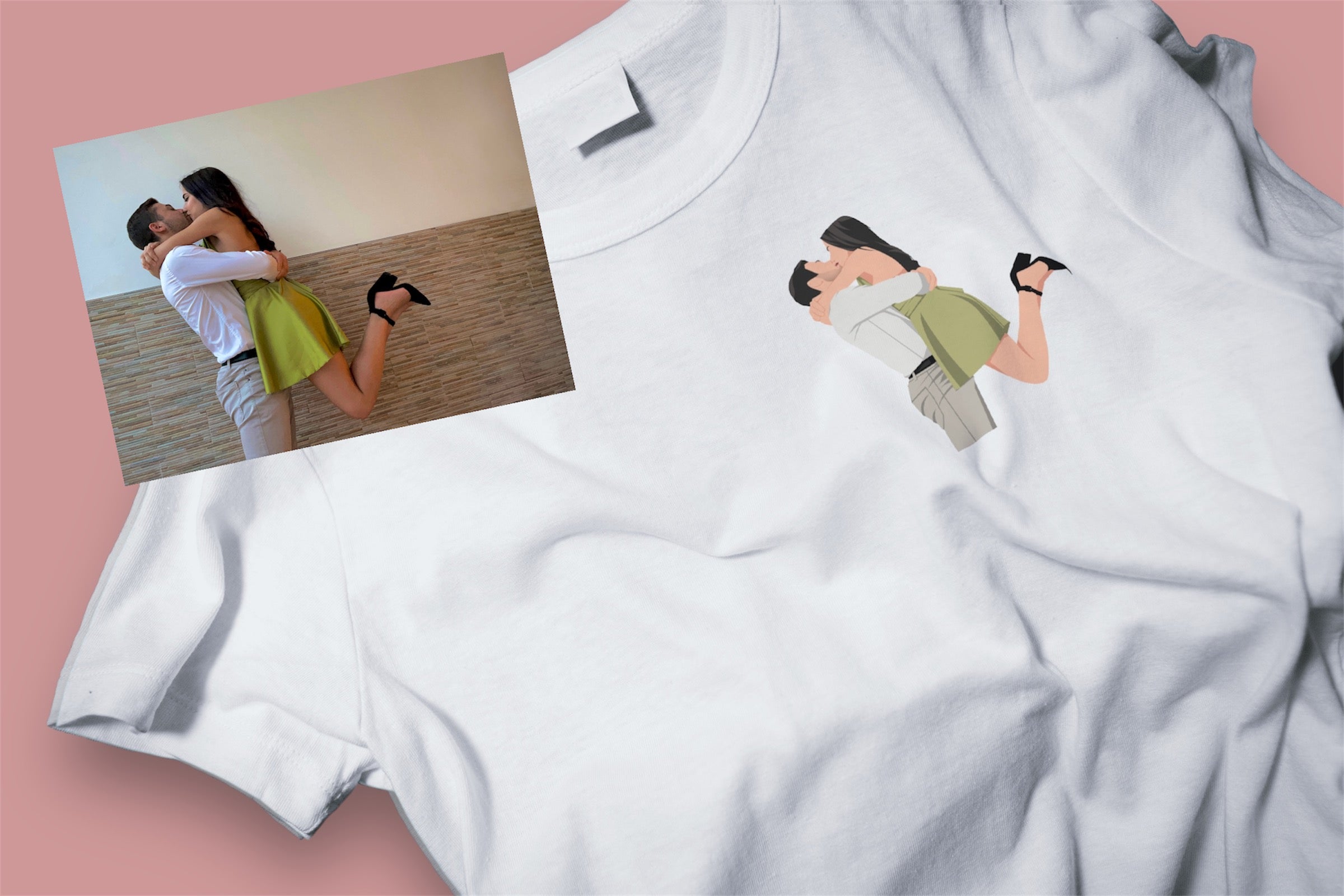 T-shirt con foto