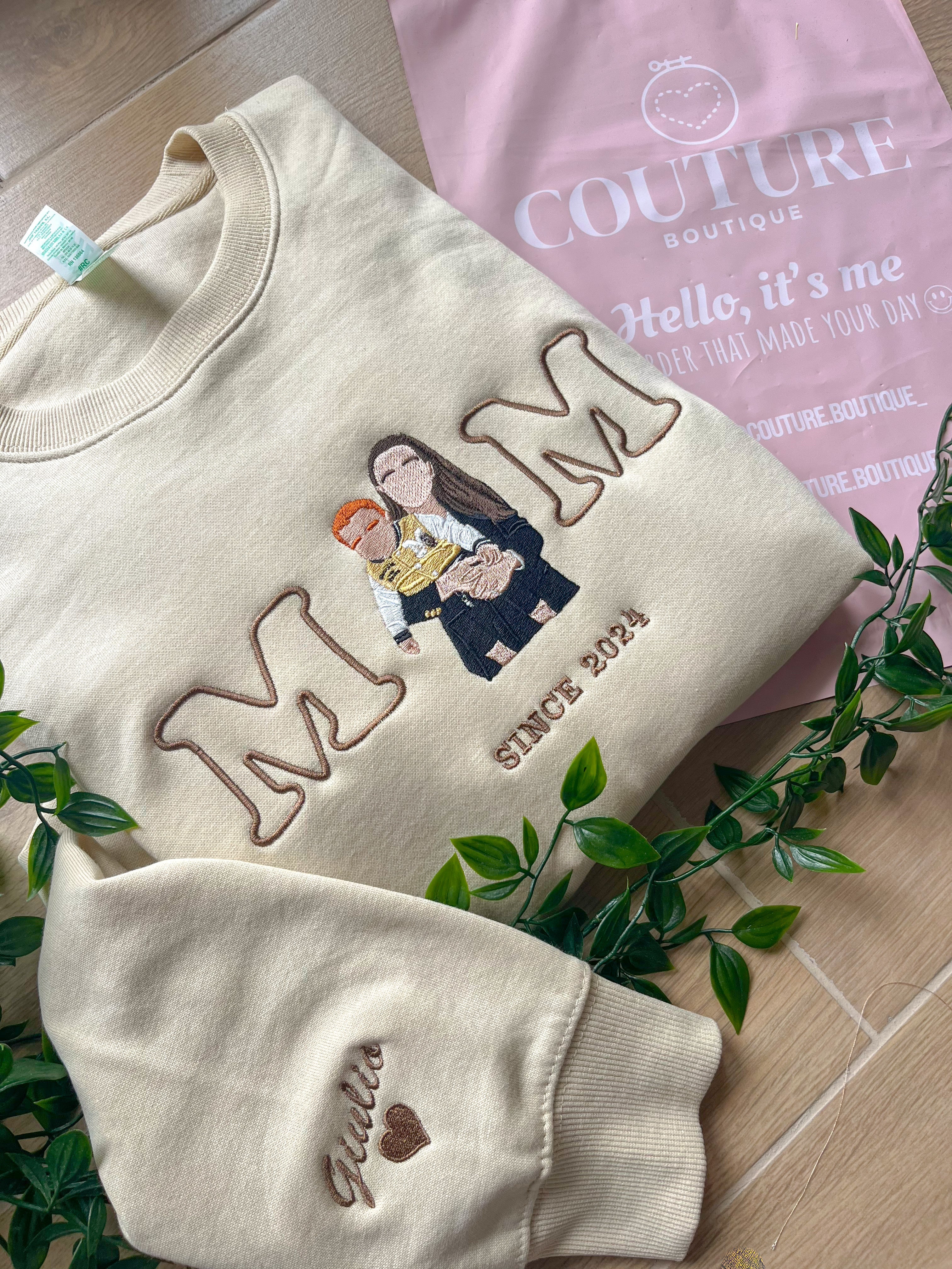 DAD/MOM ~ Felpa Unisex