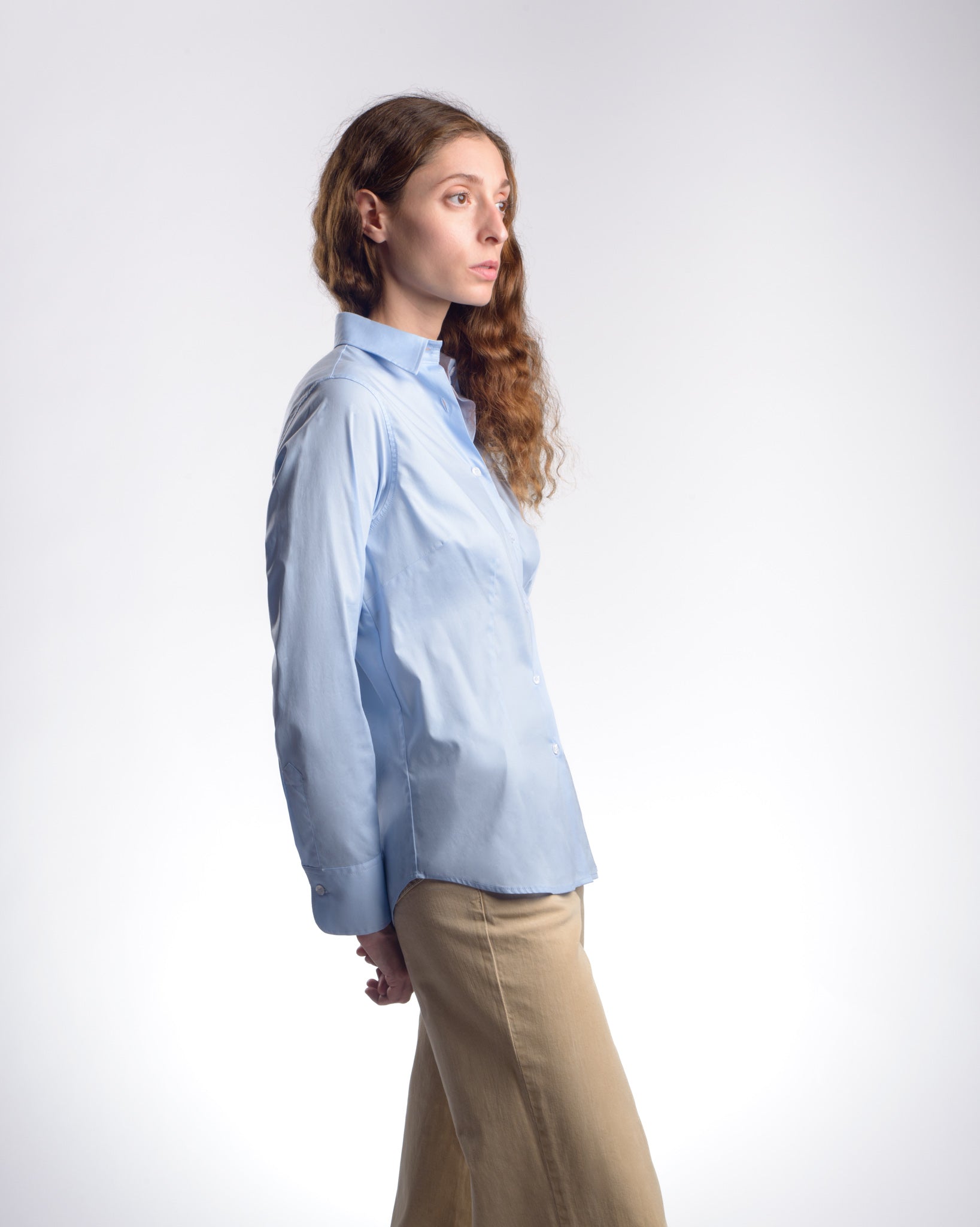 Camicia da donna DANIELA in Popeline stretch