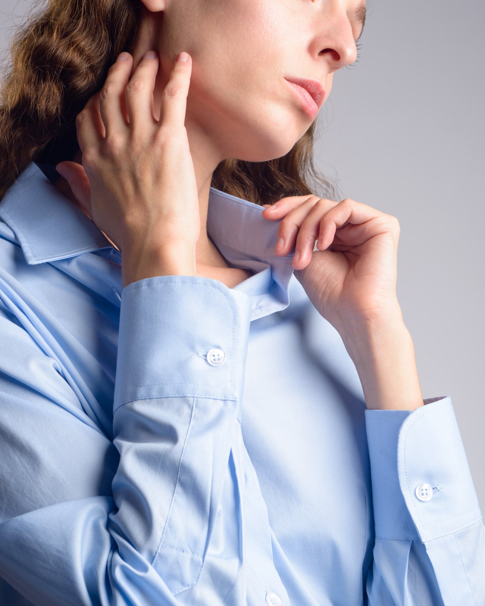 Camicia da donna DANIELA in Popeline stretch